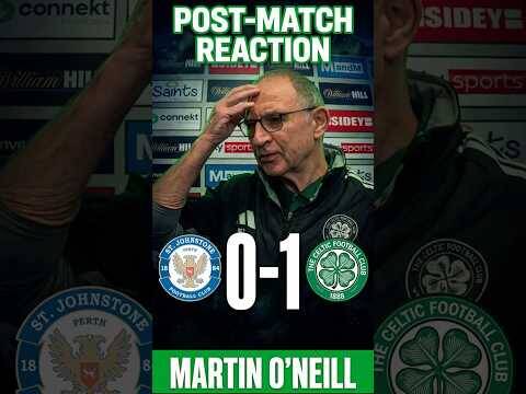 St Johnstone 0-1 Celtic / Martin frustrated