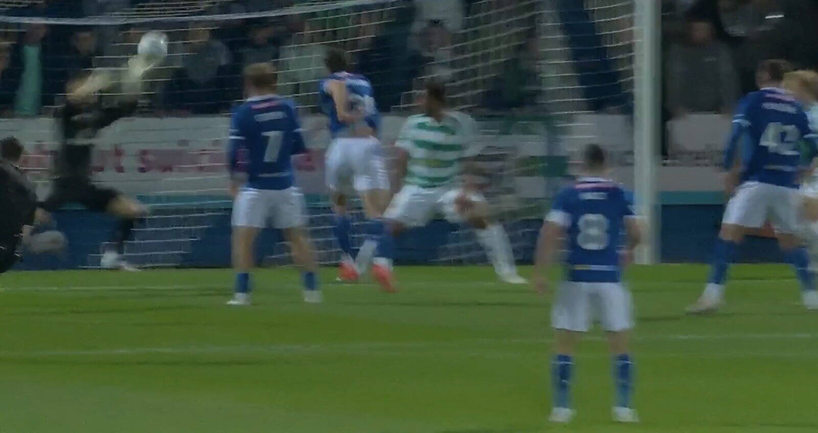 Watch: Stunning save from Sam Johnstone on Celtic debut