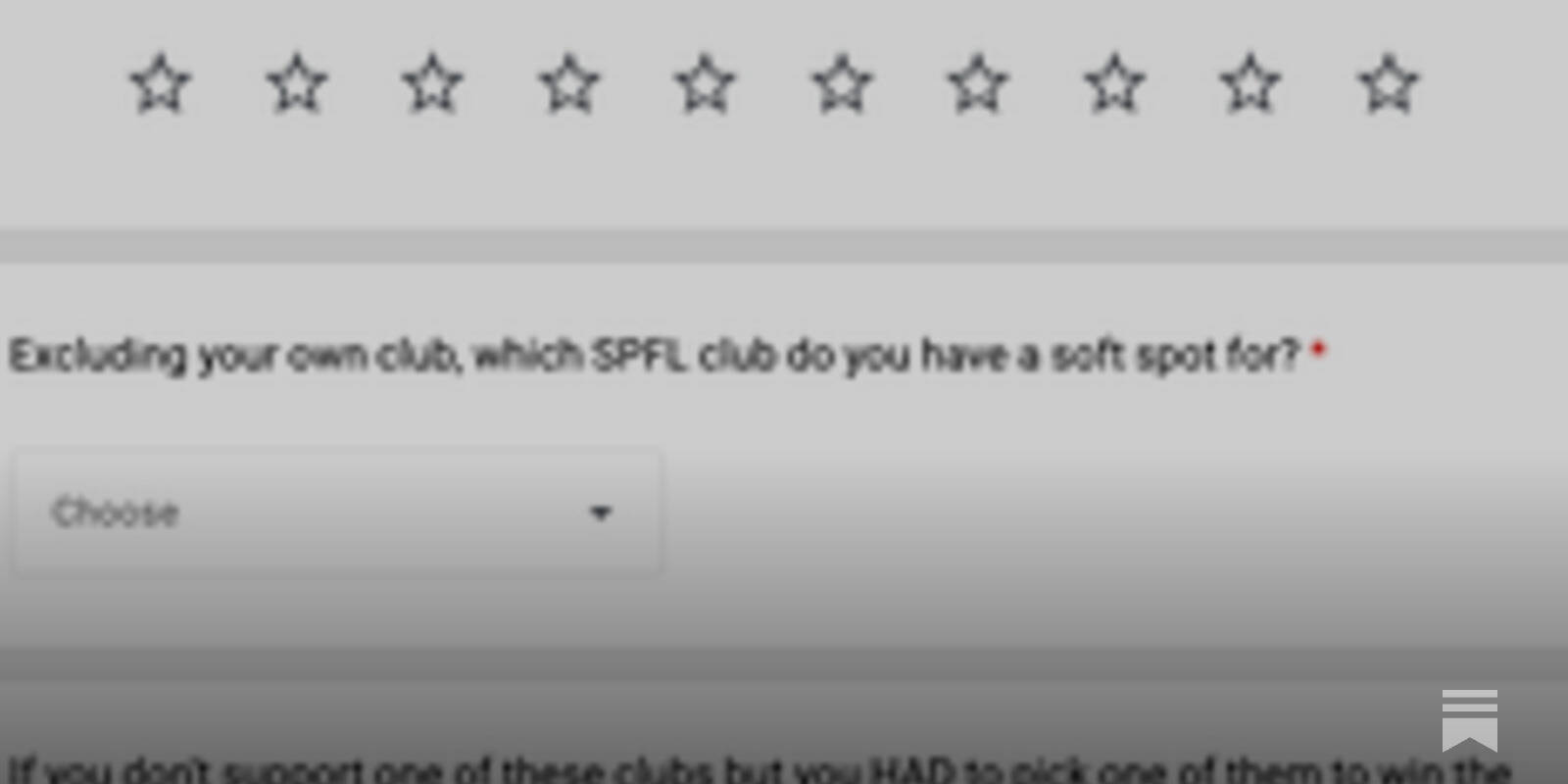 Survey Closes Tomorrow
