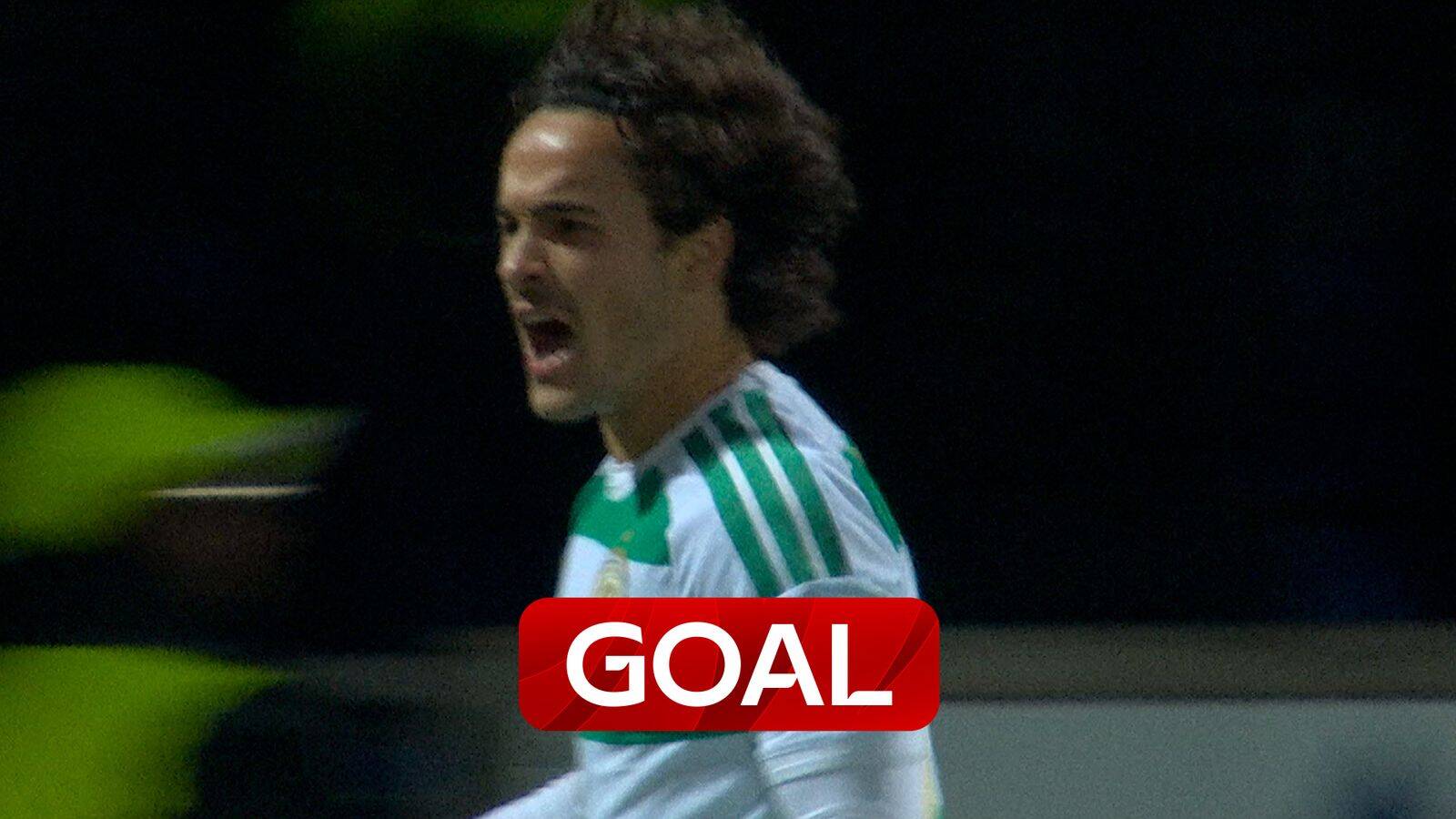 Baur breaks deadlock for Celtic against St Johnstone