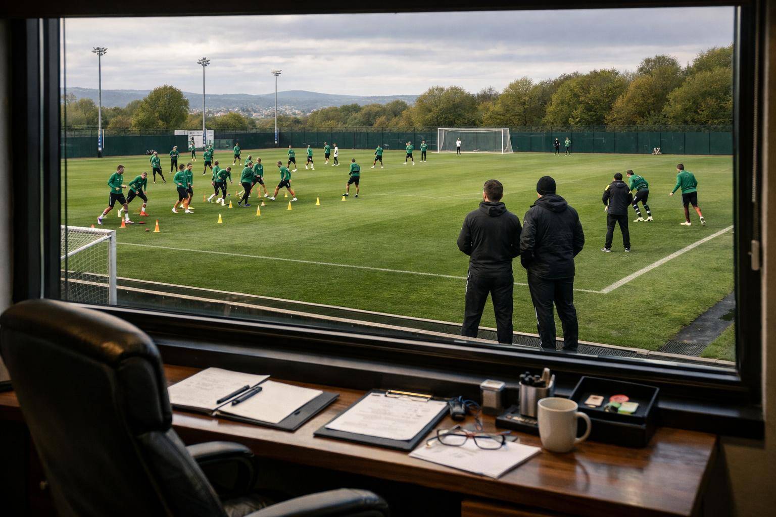 The coaches at Celtic have to up their game as much as the players.