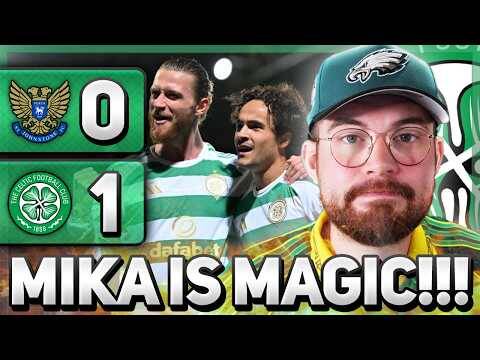 MIKA IS MAGIC! | St Johnstone 0-1 Celtic | MATCH REACTION!
