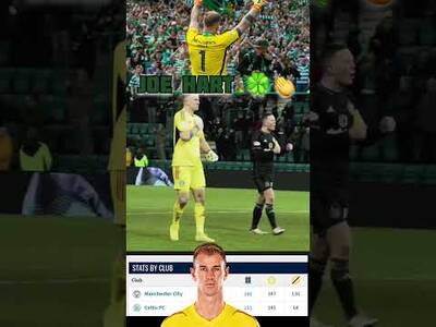 WHAT A GUY 👏🍀 JOE HART LOVES THE CELTIC! #joehart #CELTIC