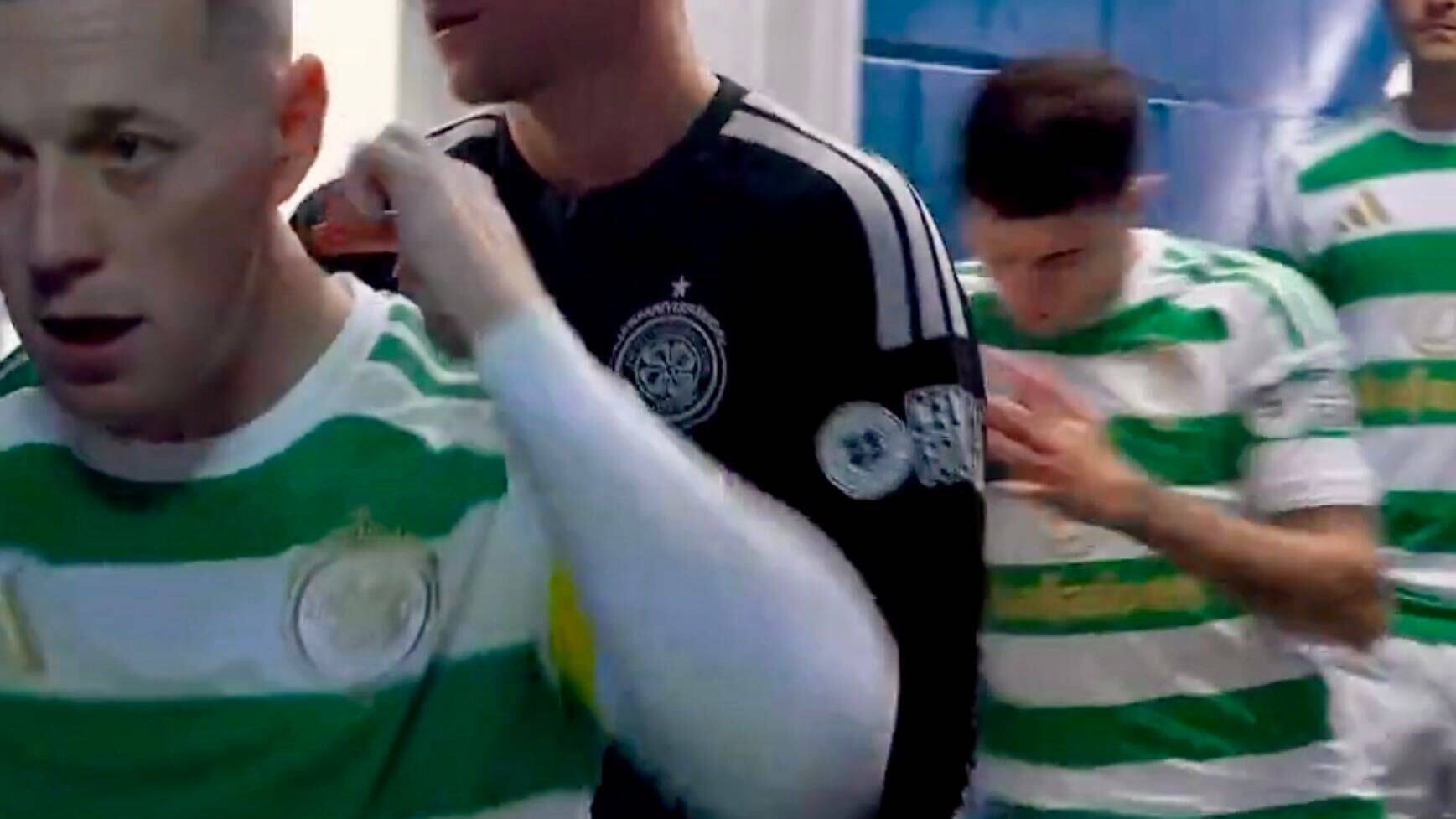 Bizarre Colby Donovan moment spotted in the tunnel before Celtic’s win vs St Johnstone