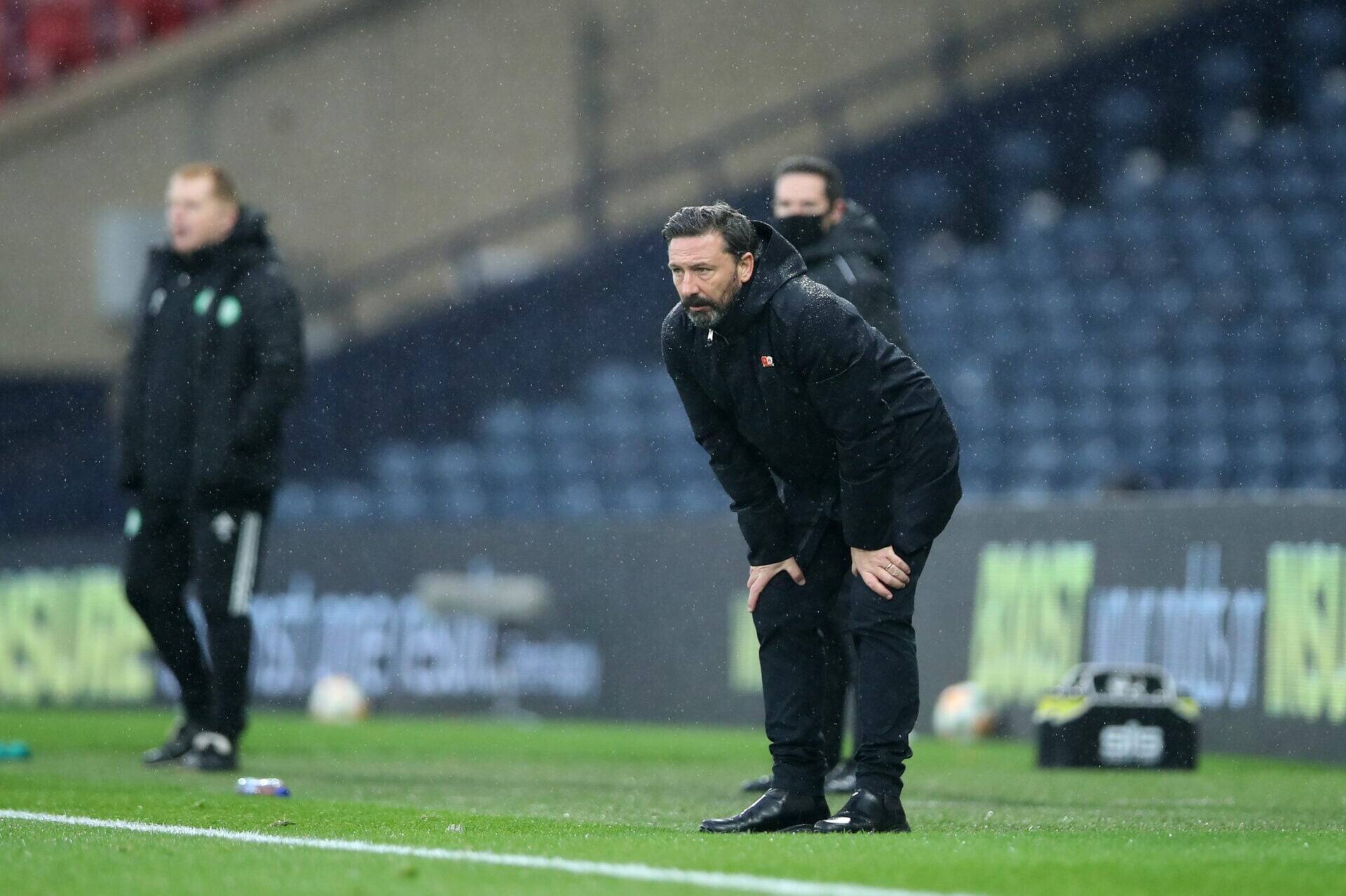 Derek McInnes’ full record in cups against Celtic
