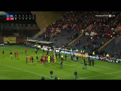 ABERDEEN FANS PITCH INVASION Highlights & Full Penalty Shoot Out | Kilmarnock 1-1 Aberdeen (1-3Pen)
