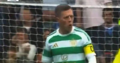 Callum McGregor concedes Celtic defeat with three word message as lip readers spot sign he knew Rangers had won