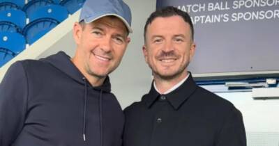 Steven Gerrard in Rangers reunion as ex-manager spotted at Ibrox for Celtic clash