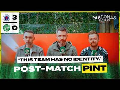 Rangers 3-0 Celtic | ‘This Team Has No Identity.’ | Post-Match Pint