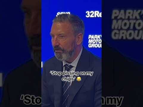 Leave Derek’s chips alone! #rangers #spfl