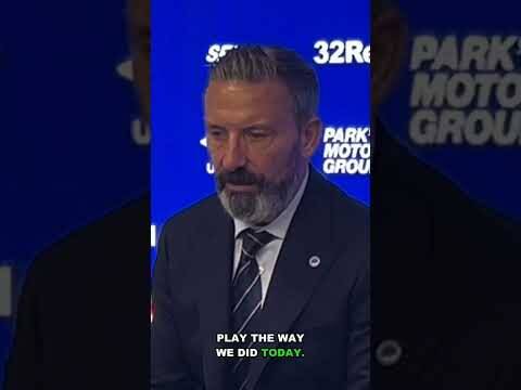 ‘We had to play with risk’ to test Celtic in front of 50,000 at Ibrox &ndash; Derek McInnes #rangers