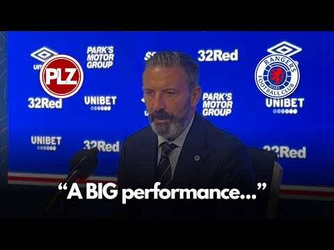 “What this result means...” Derek McInnes | Rangers 3-0 Celtic