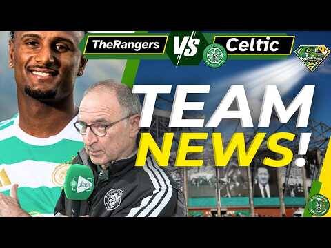 TheRangers V Celtic Team news
