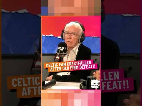 Celtic Fan Crestfallen after O** F*** Defeat!!