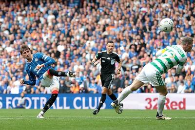 Raging Celtic hero left ‘thumping his fists’ at Ibrox over woeful Hoops as four ‘awful’ flops called out