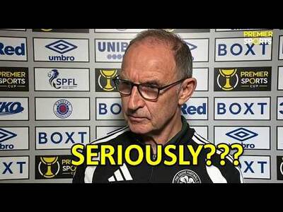 EXCUSES: Martin O’Neill’s Celtic Rangers Reaction Does NOT Wash
