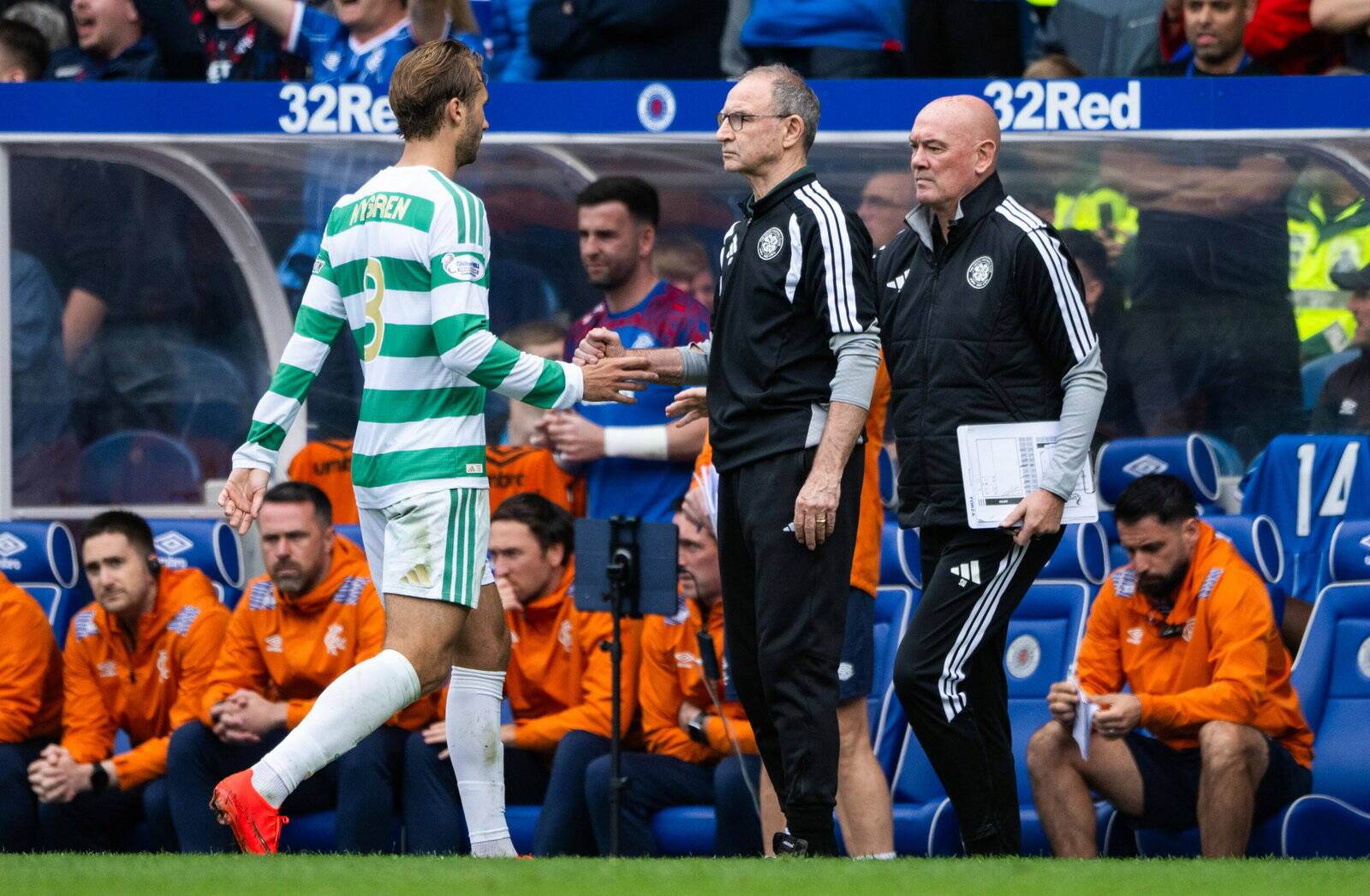 The whole Celtic team at Ibrox bent around one player, and it wasn’t Duran.