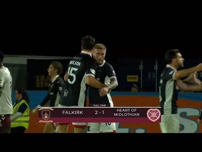 BAIRNS STUN HEARTS | Falkirk 2-1 Hearts | Highlights, Goals & Last 15 Minutes