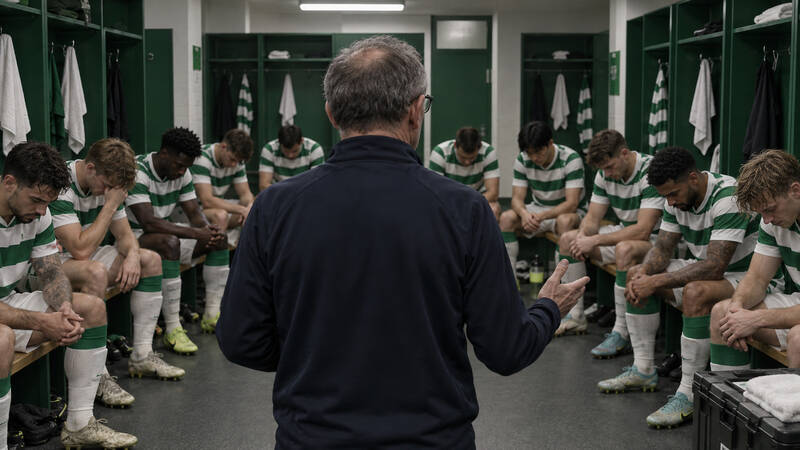 Martin O’Neill will not dig Celtic out of this by blaming the players.
