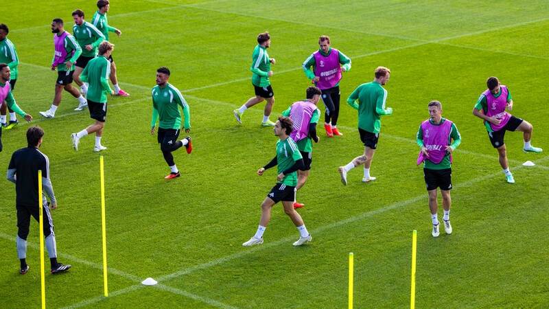 Training Gallery: Celtic v Ferencvaros