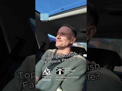 🚗🏴󠁧󠁢󠁳󠁣󠁴󠁿 Top Five Famous Scottish People? 👀