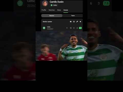 DURAN SET TO MISS THE NEXT TWO GAMES? DUE TO INJURY?#Camiloduran #celticfc