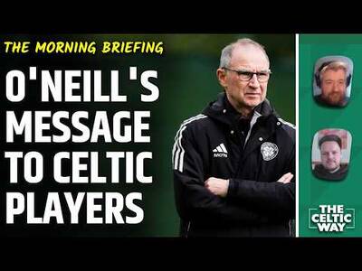 O’Neill Wants Celtic To ‘Work Harder’ After Ibrox Defeat | What To Expect vs Ferencvaros