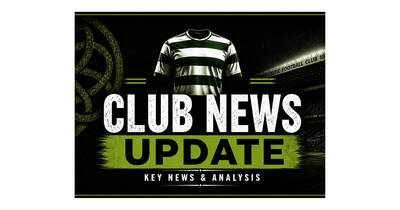 Key player misses training ahead of huge Ferencvaros and Rangers games.