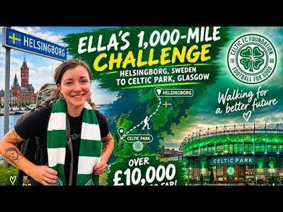 A Chat with Ella Walking From Sweden to Paradise! She’s Raised 10K for the Celtic Foundation