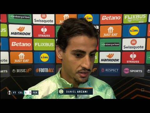 Former Celt Daniel Arzani Post Match Reaction After Wonder Goal Celtic 1-3 Ferencvaros