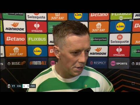 “IT WAS TOUGH” Callum Mcgregor Post Match Reaction | Celtic 1-3 Ferencvaros