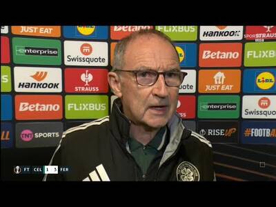 “Need More Risks” BRUTAL Martin O’Neill Post Match Reaction | Celtic 1-3 Ferencvaros