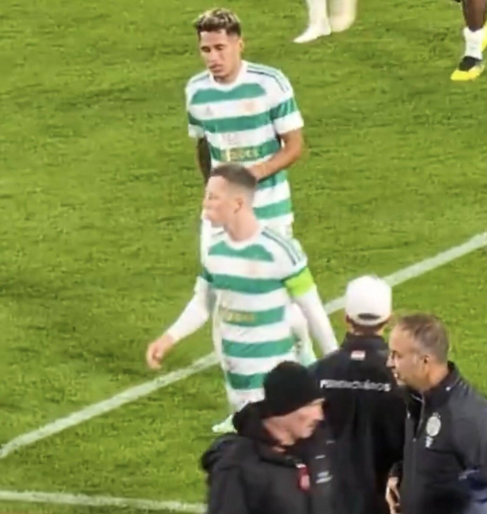 Callum McGregor Celtic Post-Match Moment Sparks Furious Reaction