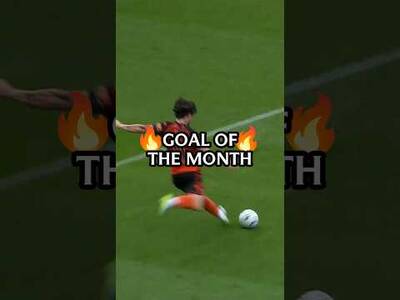GOAL OF THE MONTH – August 🔥 GOAL OF THE MONTH – August 🔥