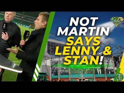Celtic fans have the FEAR for this weekend!