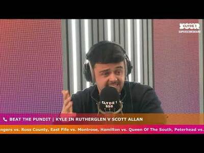Beat the Pundit | Kyle in Rutherglen V Scott Allan