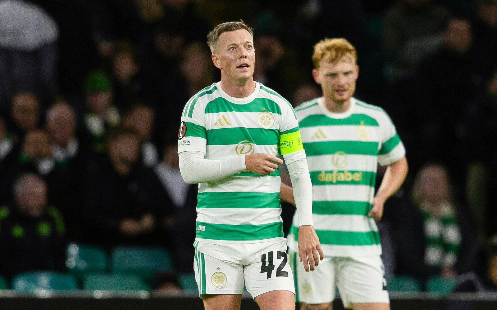 Stand with the captain tomorrow. Stand with Celtic.