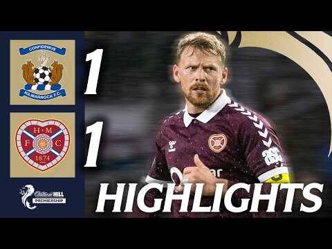 Kilmarnock 1-1 Heart of Midlothian | HIGHLIGHTS | William Hill Premiership