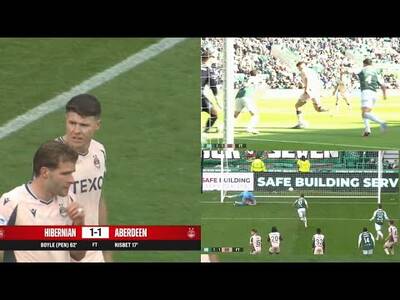 Hibs 1-1 Aberdeen | Goals, Highlights & Last 10 Minutes Hibs 1-1 Aberdeen | Goals, Highlights & Last 10 Minutes