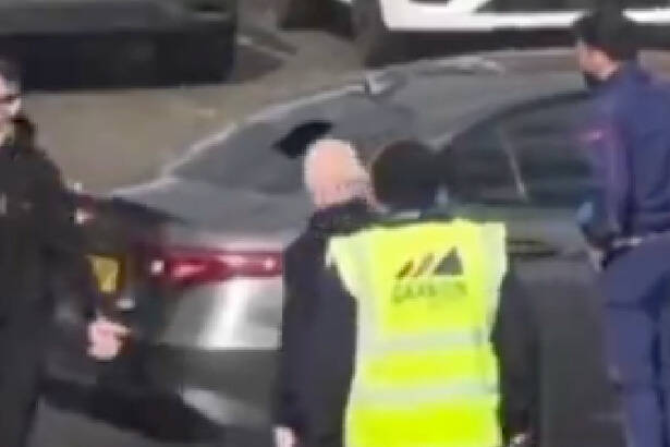 Rangers coach’s car window smashed outside Ibrox Stadium after O** F***