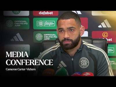 Post Match Media Conference: Cameron Carter-Vickers (20/09/26) Post Match Media Conference: Cameron Carter-Vickers (20/09/26)