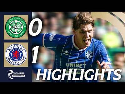 Celtic 0-1 Rangers | HIGHLIGHTS | William Hill Premiership