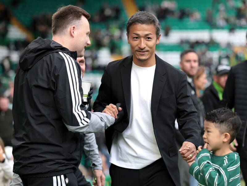 Daizen Maeda makes emotional Celtic Park return after Ipswich move