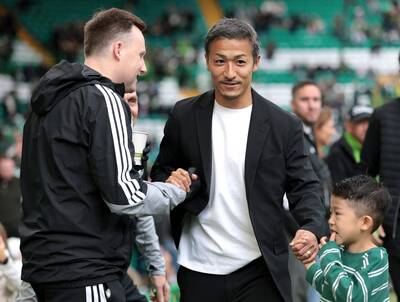 Daizen Maeda makes emotional Celtic Park return after Ipswich move