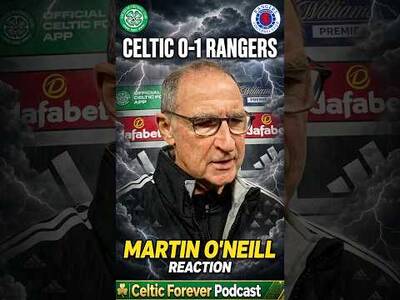 MARTIN O’NEILL REACTION | Celtic 0-1 Rangers | ANOTHER Glasgow Derby Defeat