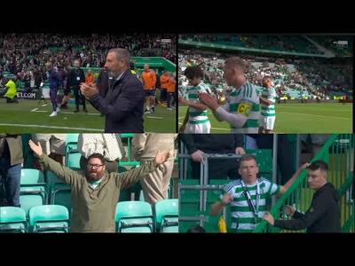 Last 10 Minutes & Full Time Scenes | Celtic 0-1 Rangers