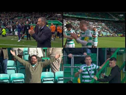 Last 10 Minutes & Full Time Scenes | Celtic 0-1 Rangers