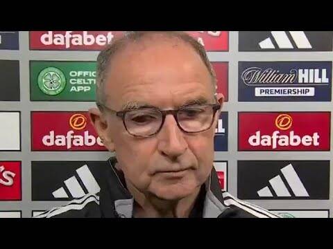 “NOT A DISASTER” Martin O’Neill BIZARRE Post Match Reaction | Celtic 0-1 Celtic