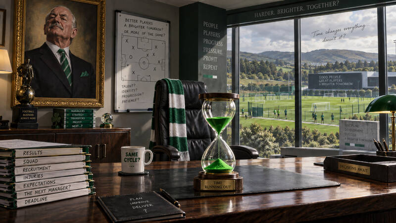 Martin O’Neill must decide his Celtic future quickly.