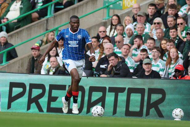 Olwethu Makhanya showing Rangers his Durban street style made necessary by boots too big for him